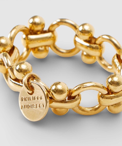 PHILIPPE AUDIBERT（フィリップ オーディベール）の「【PHILIPPE AUDIBERT(フィリップオーディベール)】　NATIKA RING GOLD（リング・レディース・ゴールド・FREE）」の4枚目の写真