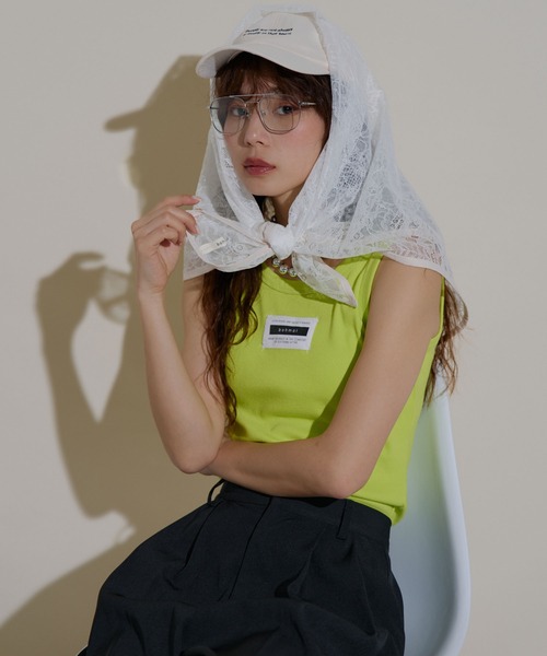 bohmal(ボマール)の「2wayアメスリカラータンクトップ(タンクトップ・レディース・ブルー/ライム/ピンク/オレンジ・MEDIUM/LARGE)」の11枚目の写真