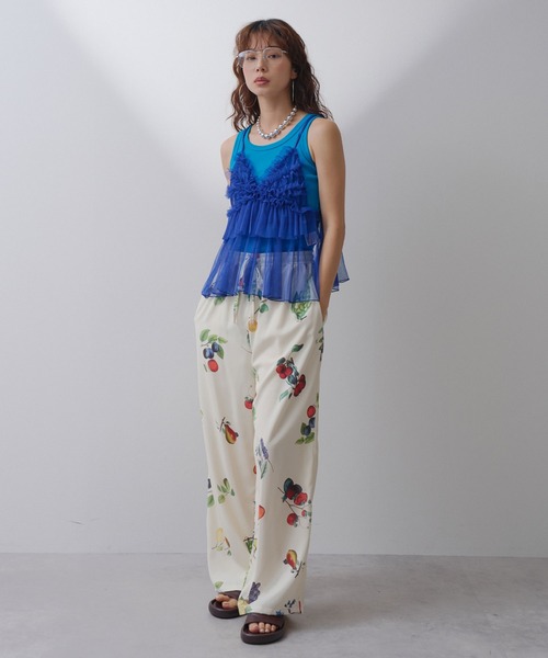 bohmal(ボマール)の「2wayアメスリカラータンクトップ(タンクトップ・レディース・ブルー/ライム/ピンク/オレンジ・MEDIUM/LARGE)」の19枚目の写真
