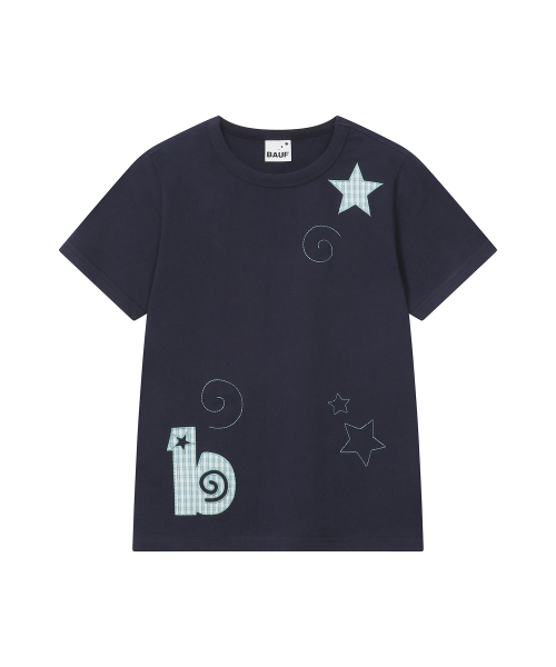 BAUF（バウフ）の「BスタースリムフィットTシャツ[ネイビー]（Tシャツ/カットソー・レディース・その他・FREE）」の7枚目の写真