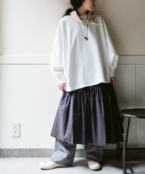 JOURNAL STANDARD LUXE（ジャーナルスタンダード　ラックス）の「Lyra's SK（スカート・レディース・グレー/ネイビー・FREE）」の5枚目の写真