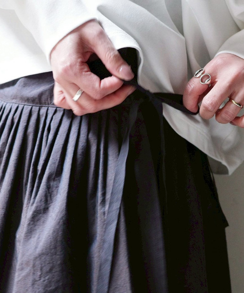 JOURNAL STANDARD LUXE（ジャーナルスタンダード　ラックス）の「Lyra's SK（スカート・レディース・グレー/ネイビー・FREE）」の6枚目の写真