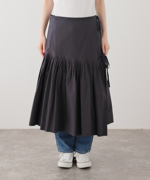 JOURNAL STANDARD LUXE（ジャーナルスタンダード　ラックス）の「Lyra's SK（スカート・レディース・グレー/ネイビー・FREE）」の8枚目の写真