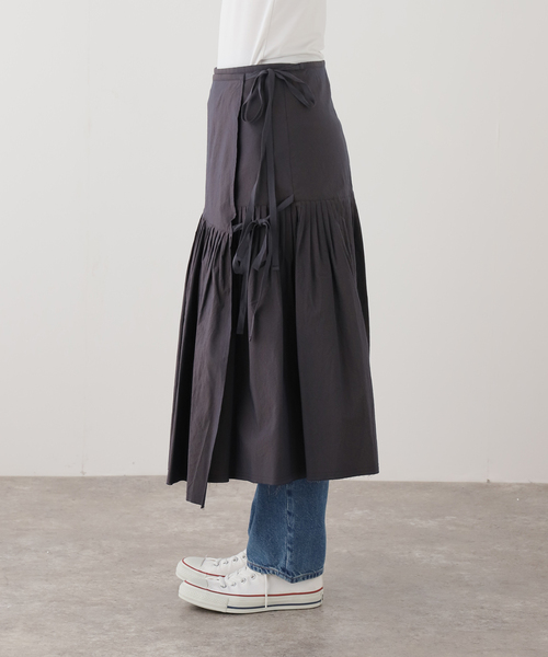 JOURNAL STANDARD LUXE（ジャーナルスタンダード　ラックス）の「Lyra's SK（スカート・レディース・グレー/ネイビー・FREE）」の9枚目の写真