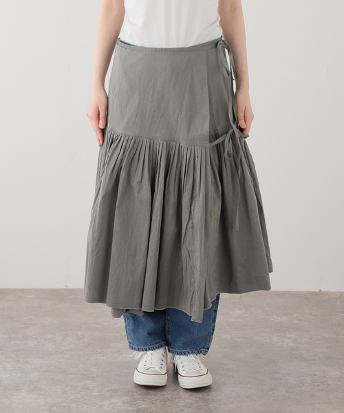 JOURNAL STANDARD LUXE（ジャーナルスタンダード　ラックス）の「Lyra's SK（スカート・レディース・グレー/ネイビー・FREE）」の16枚目の写真