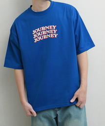 ZIP FIVE（ジップファイブ）の「高密度編み 度詰め天竺 アソートロゴ プリント半袖Tシャツ（Tシャツ/カットソー）」