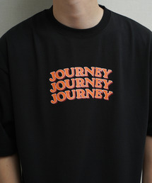 ZIP FIVE（ジップファイブ）の「高密度編み 度詰め天竺 アソートロゴ プリント半袖Tシャツ（Tシャツ/カットソー）」