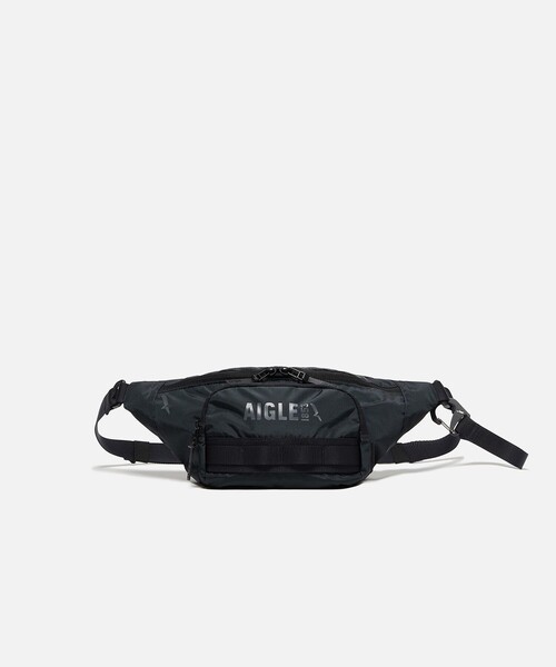 AIGLE(エーグル)の「撥水 アーバン ウエストバッグ 3L(ボディバッグ/ウエストポーチ・レディース・ブラック・FREE)」の1枚目の写真