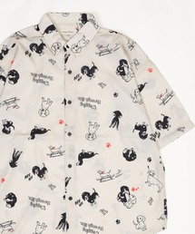 Candy Fantasy（キャンディーファンタジー）の「総柄 アニマルプリント S/Sシャツ（シャツ/ブラウス）」