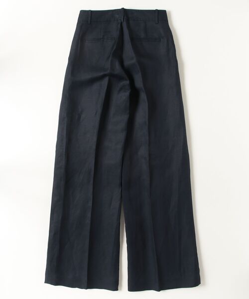 LAUREN RALPH LAUREN(ローレン ラルフ ローレン)の「リネンブレンド ツイル ワイドレッグ パンツ(その他パンツ・レディース・ネイビー系1・4/2/0)」の8枚目の写真