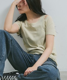 【paradigm】シアーコットン2ピースレイヤードセットS/S