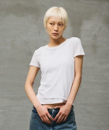 【paradigm】シアーコットン2ピースレイヤードセットS/S