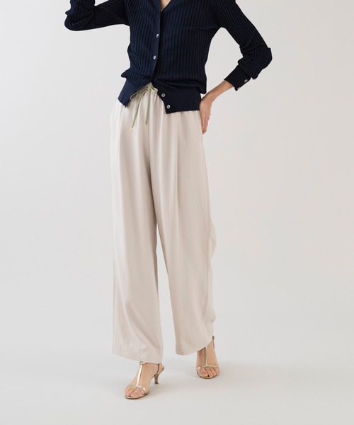 marmors（マルモア）の「【marmors】イージーパンツ（その他パンツ・レディース・アイボリー/グレイッシュベージュ・36）」の10枚目の写真