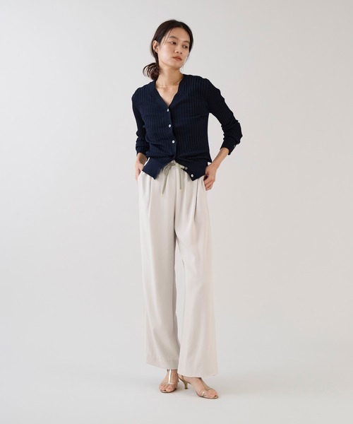 marmors（マルモア）の「【marmors】イージーパンツ（その他パンツ・レディース・アイボリー/グレイッシュベージュ・36）」の13枚目の写真