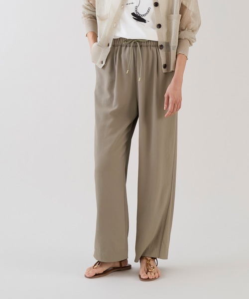 marmors（マルモア）の「【marmors】イージーパンツ（その他パンツ・レディース・アイボリー/グレイッシュベージュ・36）」の20枚目の写真