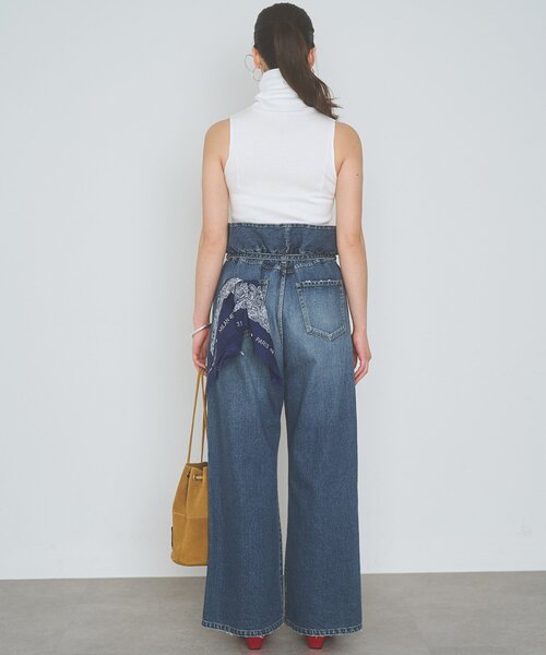 overneath(オーバーニース)の「【OVERNEATH】別注Bodysuit025(タンクトップ・レディース・ホワイト/ベージュ/ブラウン・MEDIUM)」の9枚目の写真
