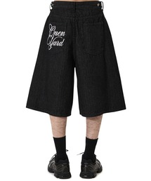OY | 『OY/オーワイ』STRIPE EMB WIDE SHORTS /ストライプエンブワイドショートパンツ(その他パンツ)