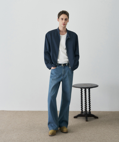 DRAW FIT（ドローフィット）の「アンビエントミニマルブルゾンジャケット[NAVY]（ブルゾン・メンズ・その他・M/L/XL）」の6枚目の写真