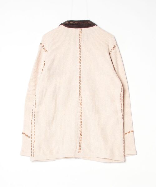 fridge(フリッジ)の「【PHINGERIN】フィンガリン PG1 SHORT COAT(ニット/セーター・メンズ・ベージュ・LARGE/X-LARGE)」の2枚目の写真