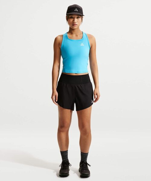 ACG(エィシージー)の「ナイキ ACG ウィメンズ Dri-FIT トレイルランニングタンクトップ / Nike ACG Women's Dri-FIT Trail Running Tank Top IO9653-416 Baltic Blue(タンクトップ・レディース・ブルー系その他2・S/XS/XL/M/L)」の4枚目の写真