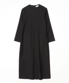 mizuiro ind 衿付きサテンコクーンワンピース（ワンピース