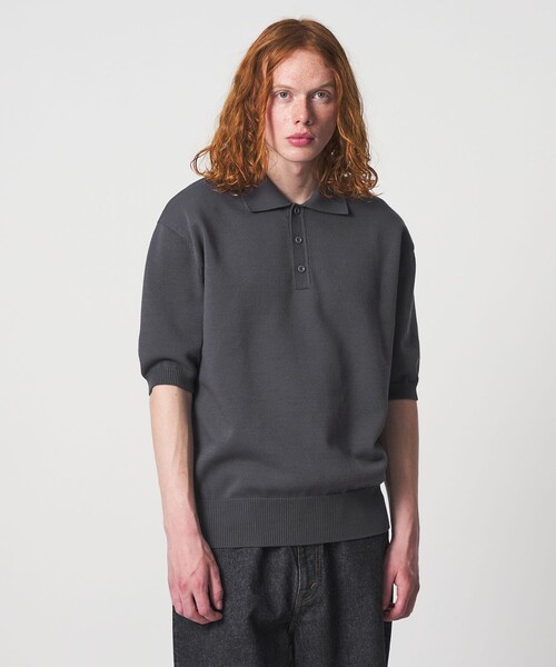 UNITED ARROWS ニットポロ UNITED ARROWS & SONS＞ CHARLIE KNIT PL/ニットポロ（ニット/セーター