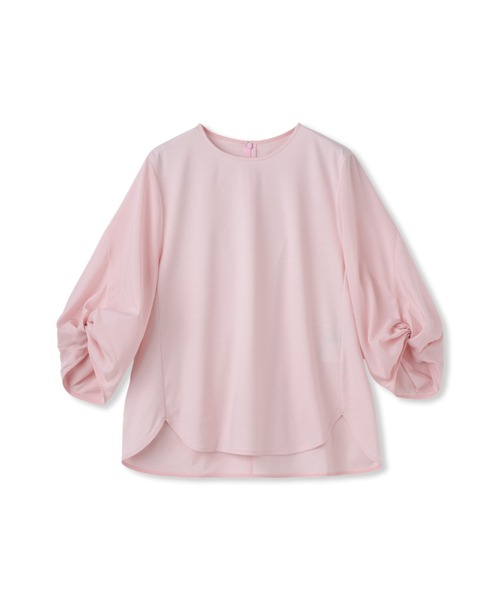LAUTREAMONT(ロートレアモン)の「デザインスリーブプルオーバー(Tシャツ/カットソー・レディース・ブラック/ピンク/ホワイト/ライトブルー・9号)」の20枚目の写真