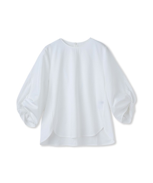 LAUTREAMONT(ロートレアモン)の「デザインスリーブプルオーバー(Tシャツ/カットソー・レディース・ブラック/ピンク/ホワイト/ライトブルー・9号)」の15枚目の写真