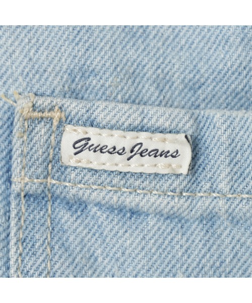 GUESS JEANS Cropped Zip Trucker デニムジャケット | GUESS(ゲス