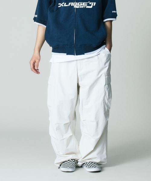 ラッセルノ　カーゴパンツ　Ｌサイズ相当　白 EASY CARGO PANTS（カーゴパンツ）｜XLARGE（エクストララージ）の
