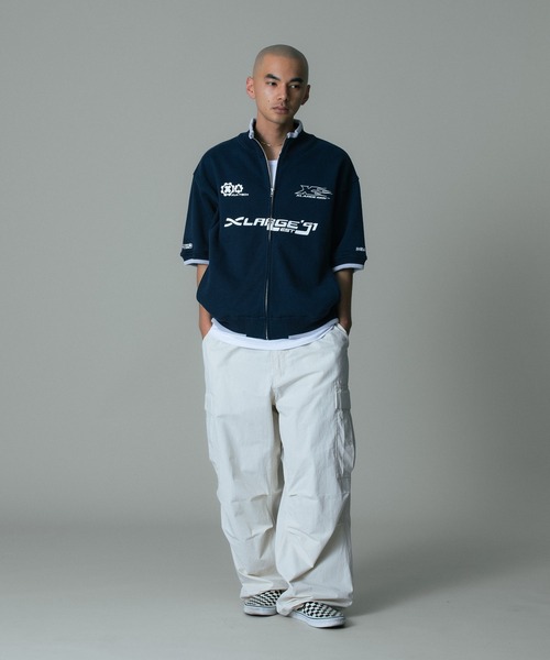 XLARGE(エクストララージ)の「EASY CARGO PANTS(カーゴパンツ・メンズ・ブラック/オフホワイト/ネイビー・XL/L/M/S)」の7枚目の写真