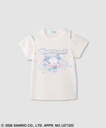 sanrio（サンリオ）の「【Sanrio/サンリオ】 キャラクタープリント 肩あきTシャツ（Tシャツ/カットソー）」