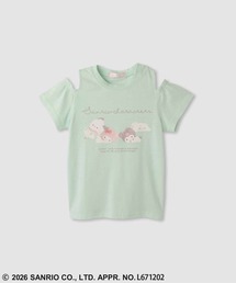 sanrio（サンリオ）の「【Sanrio/サンリオ】 キャラクタープリント 肩あきTシャツ（Tシャツ/カットソー）」