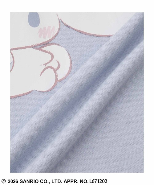 sanrio(サンリオ)の「【Sanrio/サンリオ】 キャラクタープリント 肩あきTシャツ(Tシャツ/カットソー・キッズ・ラベンダー/パープル/ミント/ホワイト/ピンク/ブラック/サックスブルー/ブルー・100cm/110cm/120cm/130cm/140cm/150cm/160cm)」の11枚目の写真