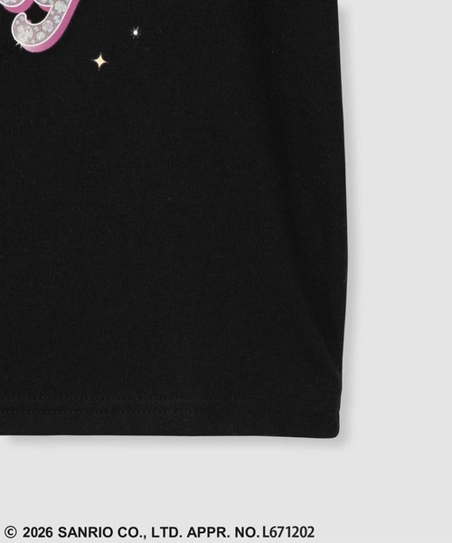 sanrio(サンリオ)の「【Sanrio/サンリオ】 キャラクタープリント 肩あきTシャツ(Tシャツ/カットソー・キッズ・ラベンダー/パープル/ミント/ホワイト/ピンク/ブラック/サックスブルー/ブルー・100cm/110cm/120cm/130cm/140cm/150cm/160cm)」の15枚目の写真
