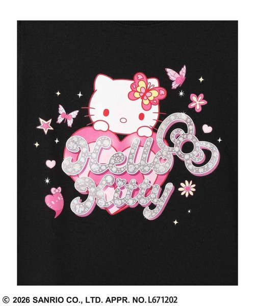 sanrio(サンリオ)の「【Sanrio/サンリオ】 キャラクタープリント 肩あきTシャツ(Tシャツ/カットソー・キッズ・ラベンダー/パープル/ミント/ホワイト/ピンク/ブラック/サックスブルー/ブルー・100cm/110cm/120cm/130cm/140cm/150cm/160cm)」の16枚目の写真