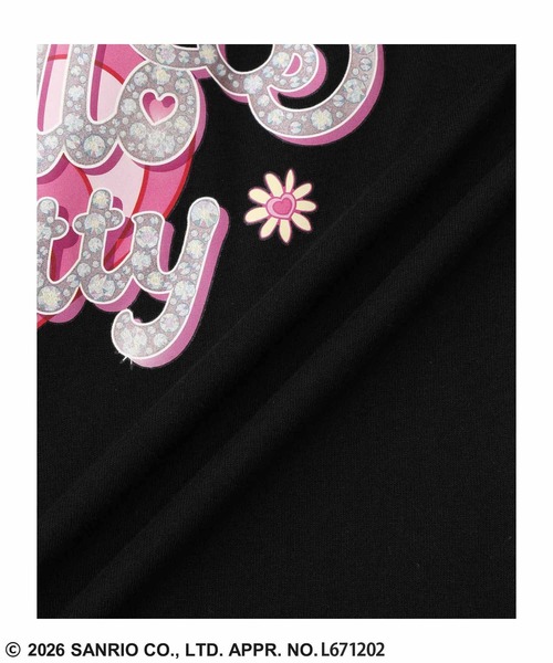 sanrio(サンリオ)の「【Sanrio/サンリオ】 キャラクタープリント 肩あきTシャツ(Tシャツ/カットソー・キッズ・ラベンダー/パープル/ミント/ホワイト/ピンク/ブラック/サックスブルー/ブルー・100cm/110cm/120cm/130cm/140cm/150cm/160cm)」の18枚目の写真