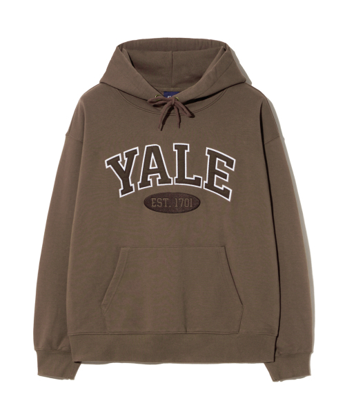 YALE(イェール)の「ツートンアーチフード_ブラウン(パーカー・レディース・その他・SMALL/MEDIUM/LARGE/X-LARGE)」の1枚目の写真