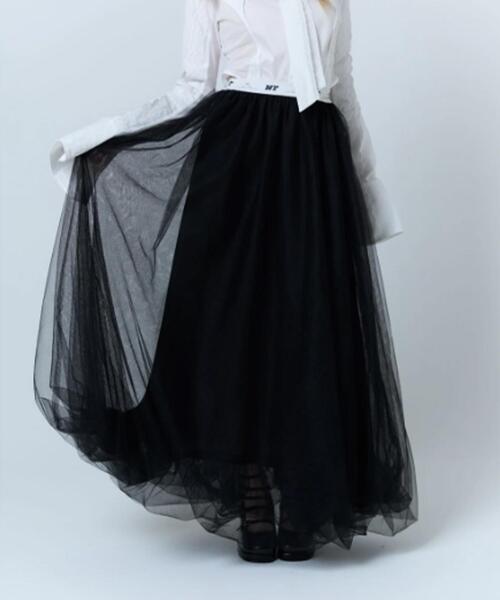 neith.(ネイス)の「neith./ネイス/Tulle Bare Dress(ドレス・レディース・ブラック/ピンク/ホワイト・F)」の21枚目の写真