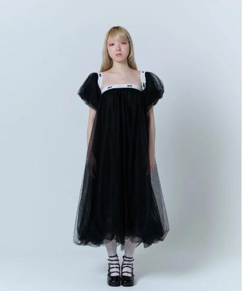 neith.(ネイス)の「neith./ネイス/Tulle Bare Dress(ドレス・レディース・ブラック/ピンク/ホワイト・F)」の22枚目の写真