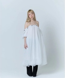 neith.（ネイス）の「neith./ネイス/Tulle Bare Dress（ドレス）」