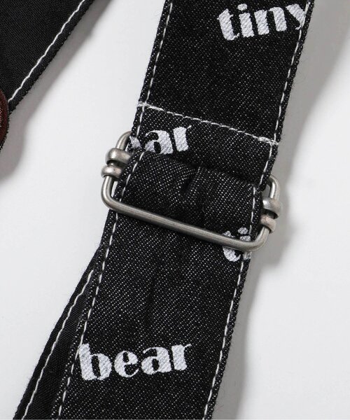 apres les cours(アプレレクール)の「tiny bearサスペンダー付きパンツ(デニムパンツ・キッズ・ブラック・120/110/100/90/80)」の10枚目の写真
