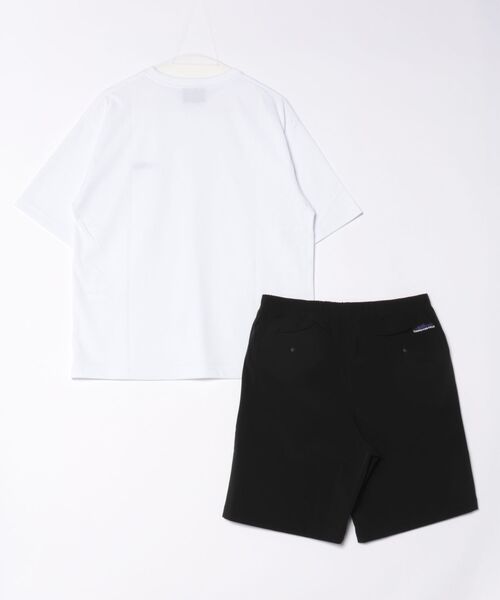THOUSAND MILE（サウザンドマイル）の「【THOUSAND MILE】TM261NP00021 SHORT SLEEVE T-SHIRT & SHORT PANTS SET（Tシャツ/カットソー・メンズ・ブラック・L/M）」の2枚目の写真
