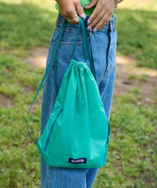 OUTDOOR PRODUCTS(アウトドアプロダクツ)の「RIPSTOP KNAPSACK(バックパック/リュック・レディース・ブラック/ピンク系その他/ブルー系その他/パープル・FREE)」の11枚目の写真