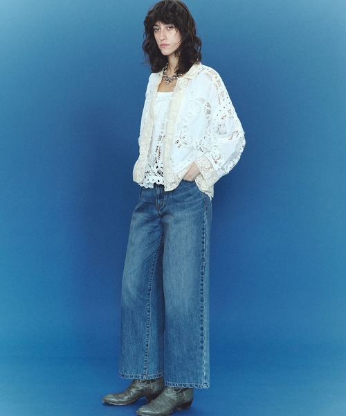 ROSE BUD(ローズバッド)の「(mag.by c)BATTEN LACE CAMISOLE(キャミソール・レディース・ホワイト/レッド・ONE SIZE)」の20枚目の写真