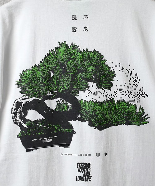 WBSB(ダブルビーエスビー)の「WBSB/ダブルビーエスビー Bonsai S/S TEE 半袖Tシャツ クルーネック プリント メンズ 秋 秋服 2026年秋冬(Tシャツ/カットソー・メンズ・ホワイト/ブラック/グレー・L/XL/M)」の13枚目の写真