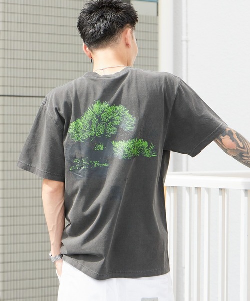 WBSB(ダブルビーエスビー)の「WBSB/ダブルビーエスビー Bonsai S/S TEE 半袖Tシャツ クルーネック プリント メンズ 秋 秋服 2026年秋冬(Tシャツ/カットソー・メンズ・ホワイト/ブラック/グレー・L/XL/M)」の6枚目の写真