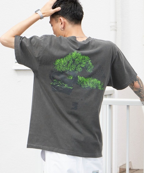 WBSB(ダブルビーエスビー)の「WBSB/ダブルビーエスビー Bonsai S/S TEE 半袖Tシャツ クルーネック プリント メンズ 秋 秋服 2026年秋冬(Tシャツ/カットソー・メンズ・ホワイト/ブラック/グレー・L/XL/M)」の5枚目の写真