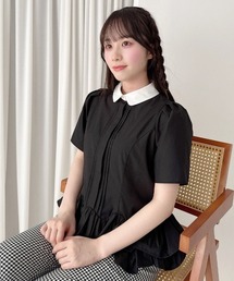セール】【サイズ展開】ドット柄パニエサーキュラースカート/fint