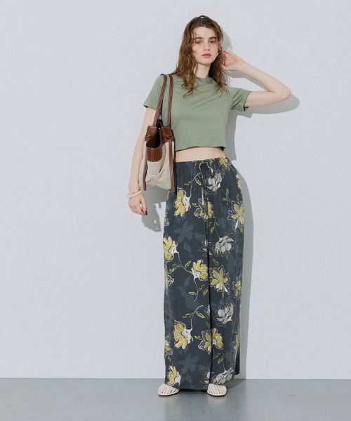 coca(coca)(コカ)の「レーヨンナチュラルフラワーパンツ(その他パンツ・レディース・その他・LONG/MEDIUM/SHORT)」の5枚目の写真